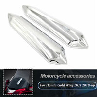 Xe Máy Chrome Kính Chắn Gió Chống Bao Da Trang Trí Cho Xe Honda Goldwing Cánh Vàng GL1800 Tour DCT Túi Khí 2018-2022