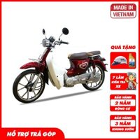 XE MÁY CUB 50cc TAYA PRO - Đỏ mận