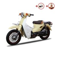 Xe máy CUB 81 TAYA MINION LUXURY - 50CC - kem