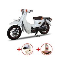 Xe máy CUB 81 TAYA MINION LUXURY - 50CC - Trắng