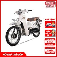 Xe Máy Cub Taya HSV2023 - Trắng