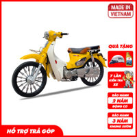 XE MÁY CUB TAYA SMILE 50CC VÀNH ĐÚC - Vàng
