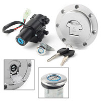 Xe Máy Đánh Lửa Công Tắc Nhiên Liệu Nắp Khí Bao Ghế Khóa Chìa Khóa Bộ Dành Cho Xe Honda CB500 CB600F CBR250R CB 500 600F CBR 250R