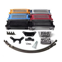 Xe Máy Dầu Làm Mát Dầu Bộ Tản Nhiệt Cho 50cc-140cc Bụi Bẩn Xe Đạp Honda Monkey Yamaha Kawasaki Xe Máy Xe Tay Ga Enduro Motocross