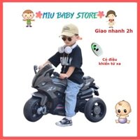 Xe máy điện cho bé R1000 trọng tải 35kg Xe máy vespa cho bé Xe máy điện có điều khiển và sử dụng chân ga kèm dây sạc