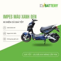 Xe Máy Điện Cũ: IMPES màu xanh đen bs 41MDD1-646.70