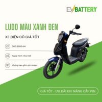 Xe Máy Điện Cũ: LUDO màu xanh đen bs 41MDD1-766.80