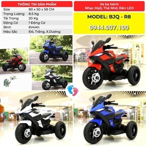 Xe máy điện trẻ em BJQ-R8