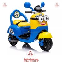 Xe Máy Điện Trẻ Em Minions Pk 8138 (Đặt Trước 2 Tiếng)