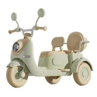 Xe máy điện trẻ em Vespa 2 chỗ ngồi (hồng,xanh,trắng)