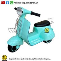 Xe máy điện trẻ em Vespa 6288S Màu Xanh mint