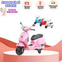 Xe máy điện trẻ em Vespa Q618 cho bé từ 2 đến 6 tuổi