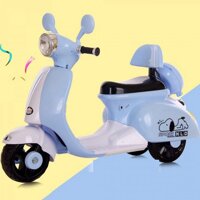 XE MÁY ĐIỆN TRẺ EM VESPA XM3279X (XANH)
