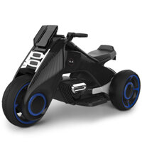 Xe máy điện trẻ em, xe moto điện cho bé có kết nối Bluetooth TILO KIDS TLK-9999 - MÀU ĐEN