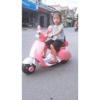 Xe máy điện vespa 3279 cho bé gái và bé trai