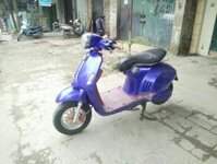 XE MÁY ĐIỆN VESPA 946 MÀU XANH CŨ