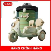 Xe máy điện Vespa cho bé gái, Xe máy điện trẻ em đôi 2 động cơ kèm sạc
