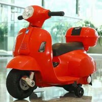 Xe Máy Điện Vespa Cho bé - Xe Máy Điện Trẻ Em Có Sử Dụng Chân Ga Q-518 Cao Cấp