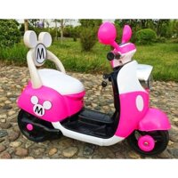 Xe Máy Điện Vespa có nhạc, đèn (Bé từ 1 - 7 tuổi )