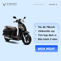Xe máy điện VinFast Klara S 2022 - Đen nhám