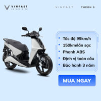 Xe máy điện VinFast Theon S - Bạc