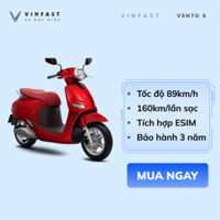 Xe máy điện VinFast Vento S - Đỏ tươi