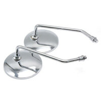 Xe máy điện xe đạp phụ tùng sửa đổi rùa nhỏ nữ hoàng tròn gương đảo ngược 8 10MM