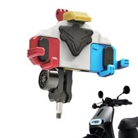 Xe Máy Giá Đỡ Điện Thoại Di Động Xoay 360 Độ Tay Cầm Gắn Điện Thoại Xe Tay Ga Gắn Điện Thoại Cho 4.7-7 Inch almoevn almoevn