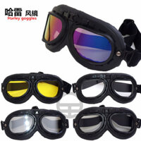Xe Máy Harley Kính Xe Điện Đi Xe Đạp Ấm Chống Cát Chống Bụi Kính Retro Kính Chống Giọt