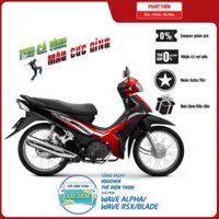 Xe Máy Honda Blade 2023 - Phiên Bản Tiêu Chuẩn - Đen Đỏ