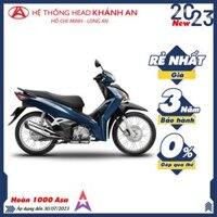 Xe Máy Honda Future 125- 2022 Phiên Bản Tiêu Chuẩn Phanh Đĩa- Vành Nan Hoa - Xanh Đen