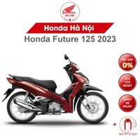 Xe máy Honda Future 125 FI - Phanh đĩa - Vành nan hoa - Tiêu chuẩn - Đỏ