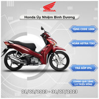 Xe Máy Honda Future 125 FI 2021 - Phiên bản Cao cấp Phanh đĩa - vành đúc - Đỏ Đen