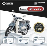 Xe máy Honda Super CUB C125 Phiên bản Tiêu chuẩn - Xanh trắng