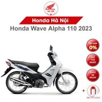 Xe máy Honda Wave Alpha 110cc - Trắng