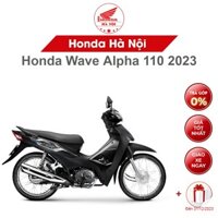 Xe máy Honda Wave Alpha 110cc - Đen mờ