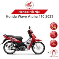 Xe máy Honda Wave Alpha 110cc - Đỏ