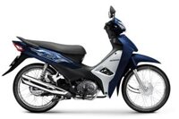 XE MÁY HONDA WAVE ALPHA - Đen mờ - xanh bạc