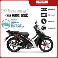 Xe máy Honda Wave RSX 2023 - Vành Đúc - Phanh Dĩa - Trắng - Đen