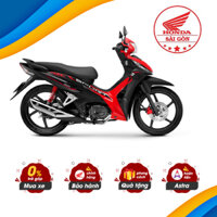 Xe Máy Honda Wave RSX FI 110 - 2023 -  Phanh Đĩa - Vành Đúc - Đỏ Đen