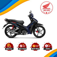 Xe Máy Honda Wave RSX FI 110 - 2023 -  Phanh Đĩa - Vành Đúc - Xanh đen