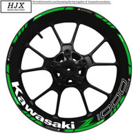 Xe Máy Kawasaki Z1000Z900Z750 Bánh Xe Miếng Dán Thép Vòng Ngoài Cạnh Phản Quang Decal Phong Cách Mới Sửa Đổi Độc Đáo