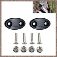 Xe Máy Khối TẮT Tấm Chiếu Hậu Gương Lỗ Bao Cho Xe BMW S1000RR 2009-2019 YAMAHA R1 2007-2014 Thay Thế Màu Đen