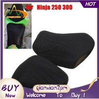 Xe Máy Lưới Ghế Đệm Bảo Vệ Cách Nhiệt Chống Thấm Nước Lưới Thoáng Khí Cho Ninja400 Ninja300 Ninja250