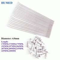 Xe máy nan hoa 17 18 19 21 inch bánh xe máy vành thép dây thép không gỉ đường kính 4mm