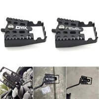 Xe Máy Phía Sau Chân Phanh Đòn Bẩy Bàn Đạp Phóng To Mở Rộng Chốt Miếng Lót Mở Rộng Cho Xe Honda Rebel CMX 500 300 Rebel500 Rebel300 CMX500