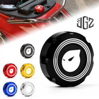 Xe Máy Phía Sau Dầu Khí Nắp Bình Nhiên Liệu Nhôm CNC Nắp Chất Lỏng Cho Vespa Sprint Primavera S LX125 GTS 150 300 GTV300