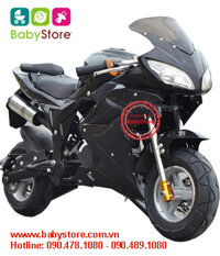 Xe máy ruồi Yamaha R1 trẻ em chạy xăng 50cc (Sơn 3D tĩnh điện, vận tốc 70km/h tải trọng tới 100kg)
