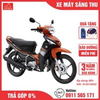 Xe Máy Sirius FI Phiên Bản Vành Đúc Mẫu Mới - Đen Cam