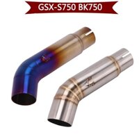 Xe Máy Suzuki GSX-S750 BK750 2017-2022 Ống Xả Giữa Liên Kết Ống Giữa Kết Nối Với Đầu Xả 51mm